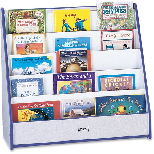 Jonti-Craft, Inc. Book Stand, Flushback, 27-1/2"x30"x13-1/2", Blue