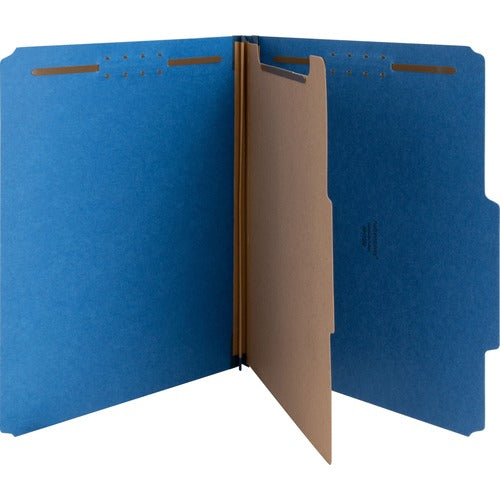 Nature Saver Classification Folders, 2"Exp.,1 Dvdr,Letter,10/BX,DBE