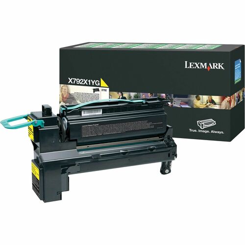 Lexmark Toner Cartridge, 20000 Page Yield, Yellow