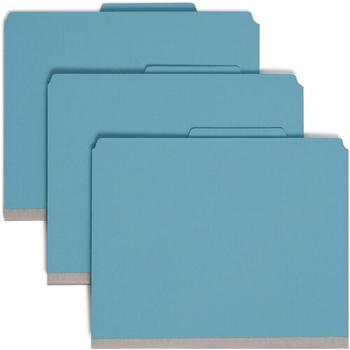 Smead Classification Folders,2"Exp,2 Div,Top Tab,Letter,10/BX, BE