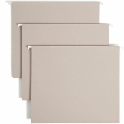 Smead Hanging File Folder, w/ Slide Tab,Letter,2" Exp.,18/BX,SGY