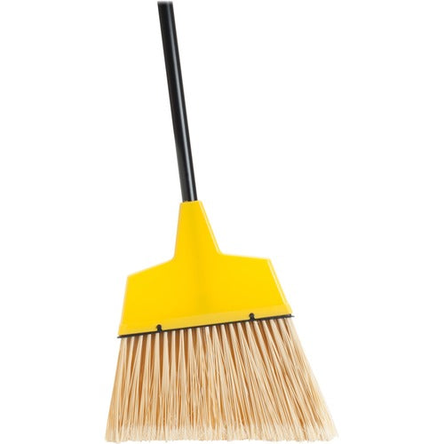 Genuine Joe Angle Broom, High Performance Bristles, 12-1/2"Wx54-1/2", YW-GJO09570