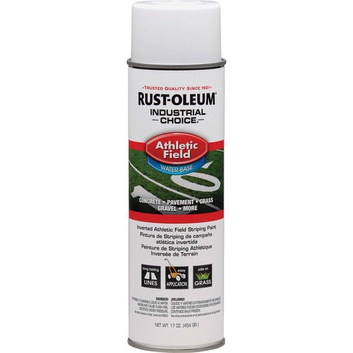 Rust-Oleum Striping Paint, Water-based, 17 oz, White
