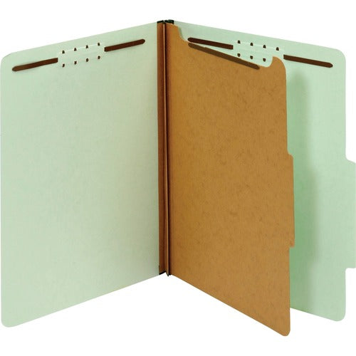 Pendaflex Classification Fldrs,25pt,1-3/4 Exp,1-Div,Ltr,10/BX,LGN