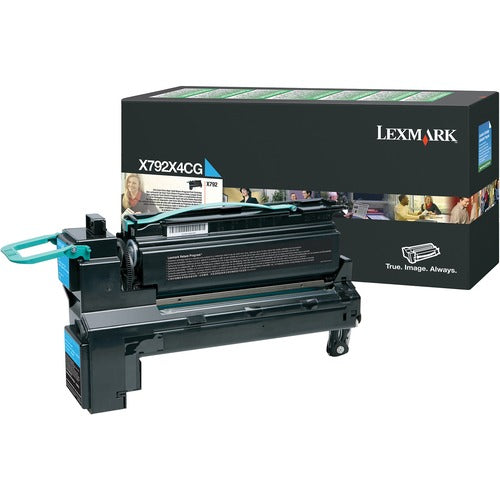 Lexmark Toner Cartridge, Return Prog, X792, 20000 Yield, CYN