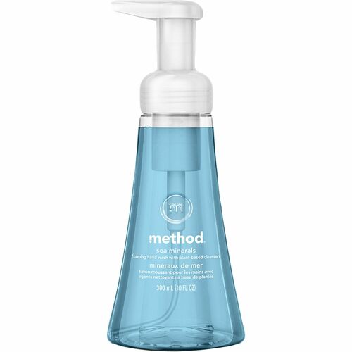 Method Products Handwash, Foaming, Sea Minerals, 10oz Pump, Light Blue