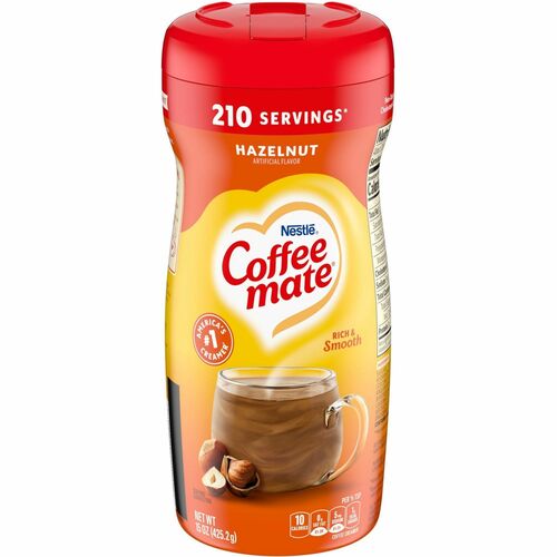 Nestle USA Creamer, Powdered, Lactose-free, 15 oz, Hazelnut