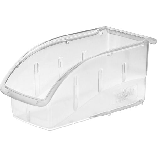 Akro-Mils Supply Bin, 5-1/2"x10-7/8"x5-1/4", Clear