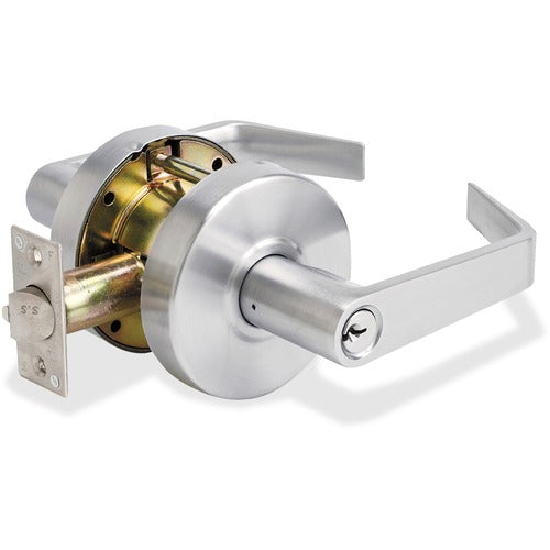 Master Lock Company Storeroom Lever w/Bump Stop, Heavy Duty, Chrome