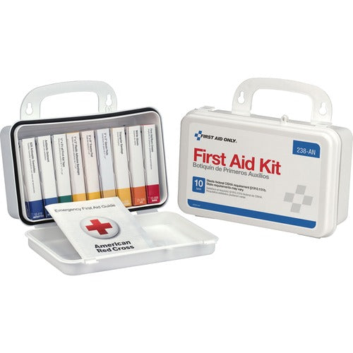 First Aid Only, Inc First Aid Kit, 64 Pieces, White-FAO238AN