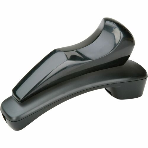 SKILCRAFT Telephone Shoulder Rest, Angular, 2"x6-1/2"x2-1/2", Black