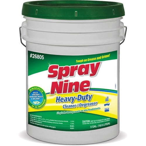 ITW Permatex Inc Cleaner/Disinfectant/Degreaser, Multipurpose, 5 Gallon