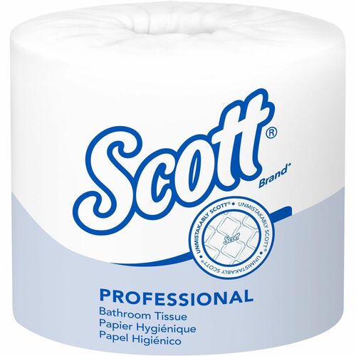 Kimberly-Clark Professional Bathroom Tissue,Standard,1Ply,1210Sht/RL,80RL/CT,WE