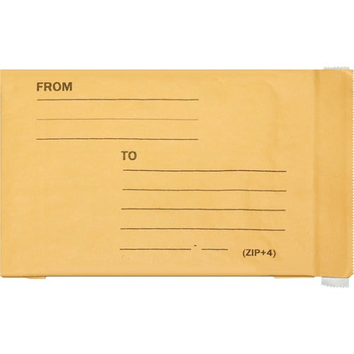 SKILCRAFT Padded Mailer, No.0, 6"x10", 250/PK, Kraft