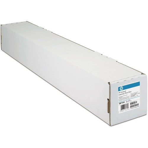 Hewlett-Packard Universal Instant-Dry Photo Paper, Gloss, 42"x100', White-HEWQ6576A