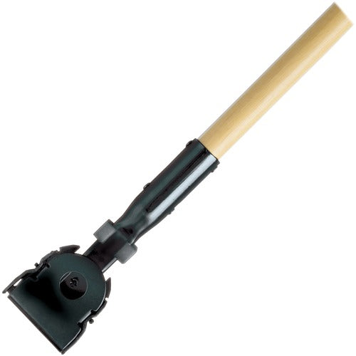 Rubbermaid Commercial Products Dust Mop Handle, Snap-On, 60" Long, Hardwood