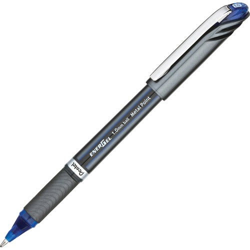 Pentel Liquid Gel Pens, 1.0mm, 1 DZ, Blue Ink/Barrel