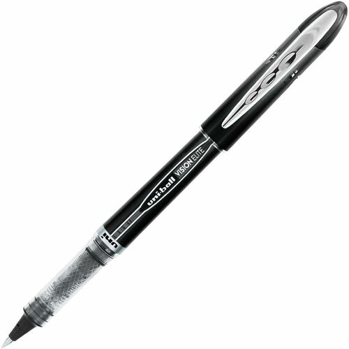 uni-ball Corporation Pen,Gel,Rollerball,Refillable,Micro Pt.0.5mm,BK Ink