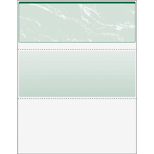 Docugard Security Business Checks, 500/RM, Marble Top/Green