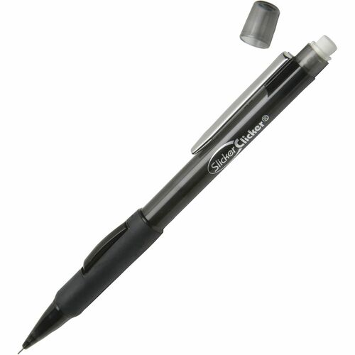 SKILCRAFT Mechanical Pencil,Grip,Fine Pt,1 Dozen,Translucent BK