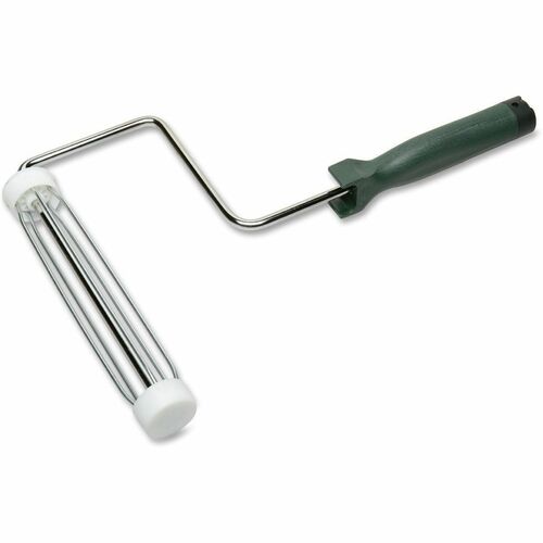 SKILCRAFT Paint Roller Frame, 5-Wire Cage, 9", BK Handle