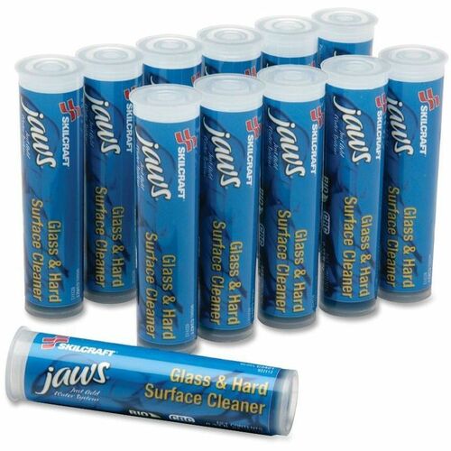 SKILCRAFT JAWS Cleaning Refill,Glass Cleaner,12 Cartridges,BE