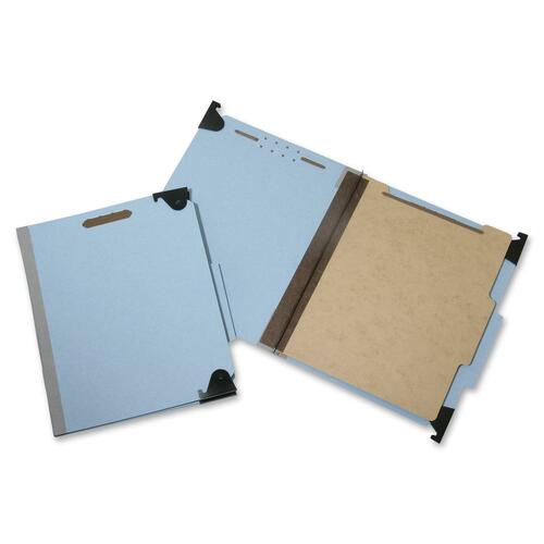 SKILCRAFT Hanging File Folder,25 Pt,1 Div,1" Cap,Letter,10/BX,LBE