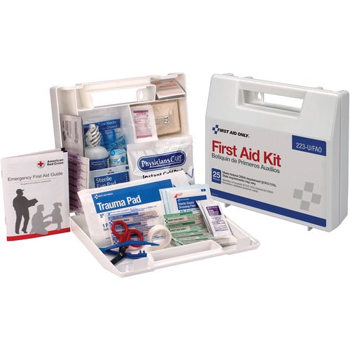 First Aid Only, Inc Bulk First Aid Kit, 107 Piece, White-FAO223UFAO