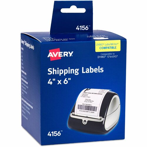 Avery Shipping Labels, f/Thermal Printer, 4"x6", 220/BX, White
