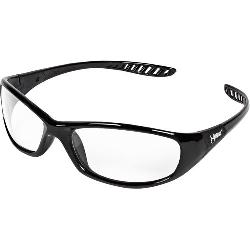 Kimberly-Clark Professional Safety Eyewear, Uncoated, Clear Lens, Black Frame