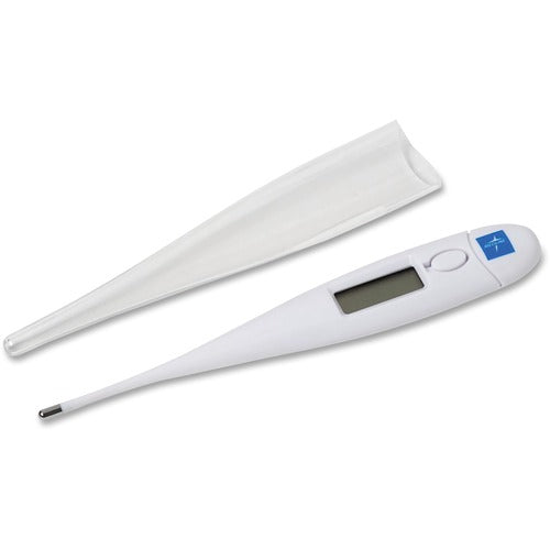 Medline Premier Oral Thermometer, Digital, LG LCD Screen, White