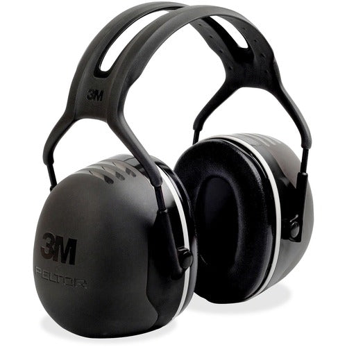3M Earmuff Headband, Peltor X5, 31dB NRR, 10/CT, Black