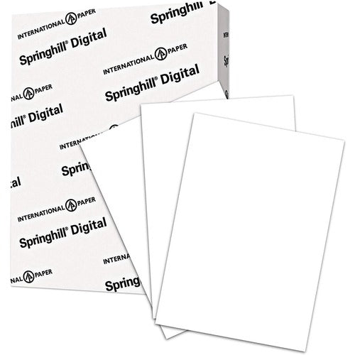 Springhill Paper Multipurpose Index Paper, 90 lb, 250 Sheets/PK, White