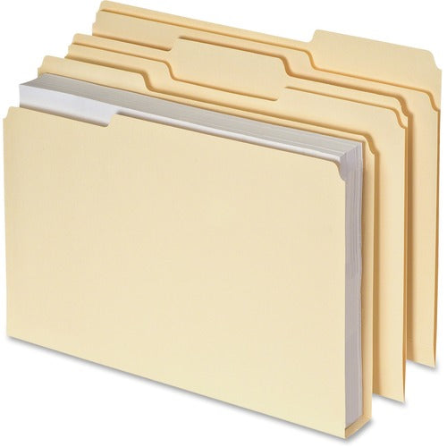 Pendaflex File Folder, 1/3 Cut Top Tab, Letter, 50/BX, Manila