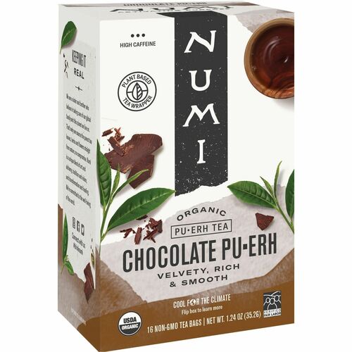 Numi Organic Tea Numi Organic Tea,Chocolate Pu-erh,16/BX, Multi
