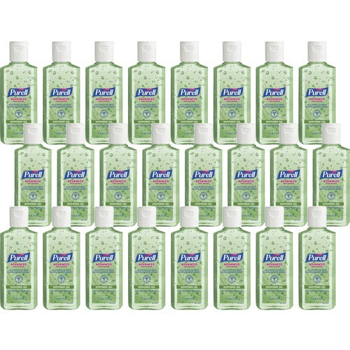 Gojo Hand Sanitizer, w/Aloe, Squeeze Bottle, 4oz., 24/CT, GN-GOJ963124CT