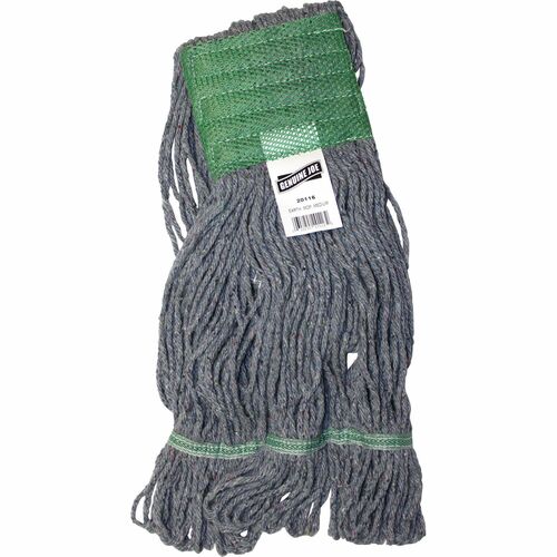 Genuine Joe Earth Mop Mophead Refill, Medium, Blue-GJO20116