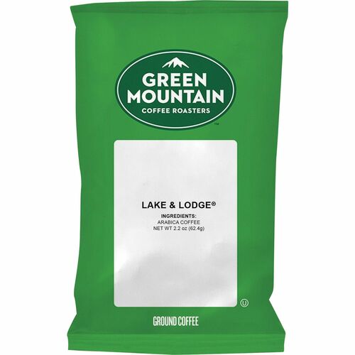 Green Mountain Ground Coffee Packs, Lake/Lodge Blend, 2.2oz, 50/CT, GN-GMT4524