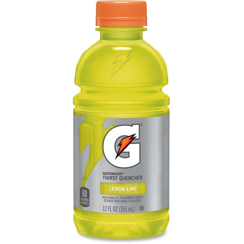 Quaker Foods Gatorade Sports Drink, 12oz., 24/CT, Lemon Lime/GN