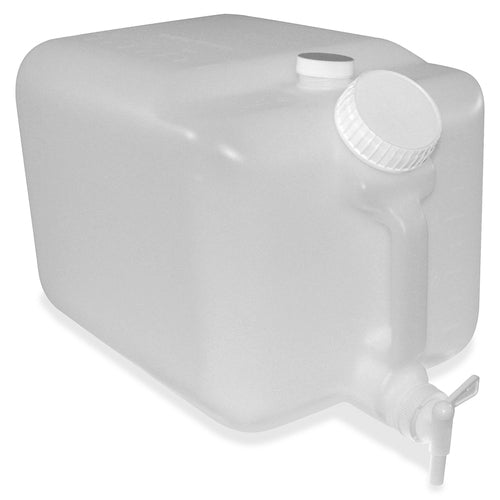 Impact Products Fill Container, 5 Gal, 9-1/2"Wx16"Dx9-1/2"H, Translucent