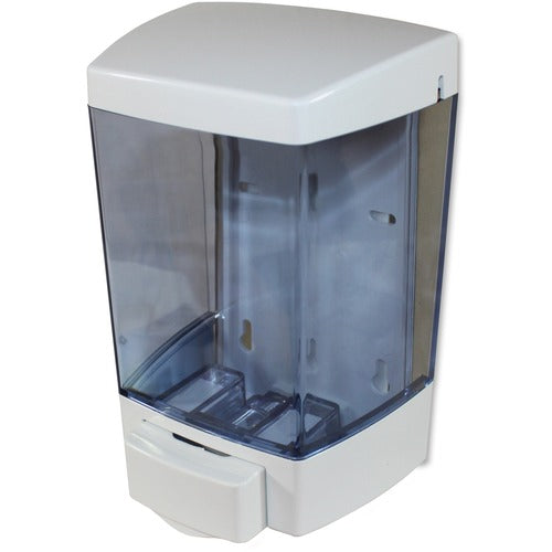 Impact Products Soap Dispenser, 46 oz Capacity, 4.25"x6"x8.5", White