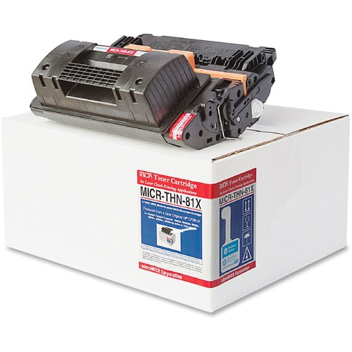 MicroMICR CORP MICR Toner Cartridge, f/ HP LJM605, 25000 Yield, BK