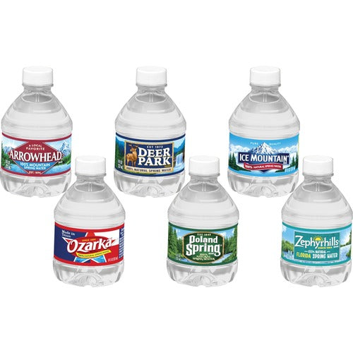 Nestle Waters North America Natural Spring Water, 8oz, 48/CT, Blue