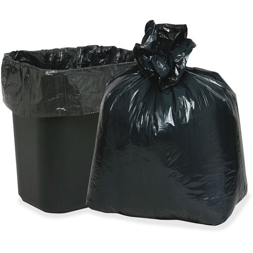 Webster Trash Bags,7-10 Gallon,.6 mil,24"x23",500/CT,Black/Brown