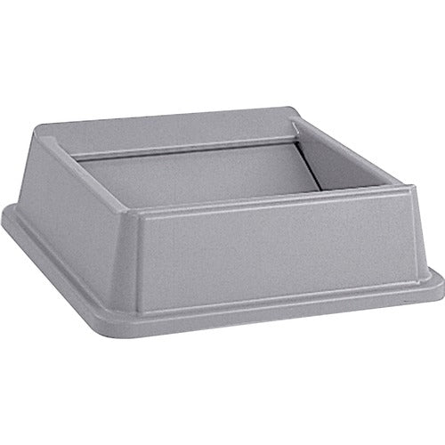 Rubbermaid Commercial Products Untouchable Swing Top Lid, f/3958/3959, 20.1"x6.2", Gray