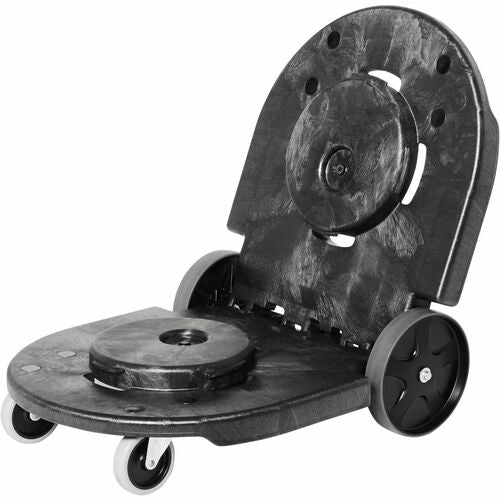 Rubbermaid Commercial Products Dolly,Brute Tandem,40 Gal. Cap,20-13/16"x45-5/16"x8-3/4",BK