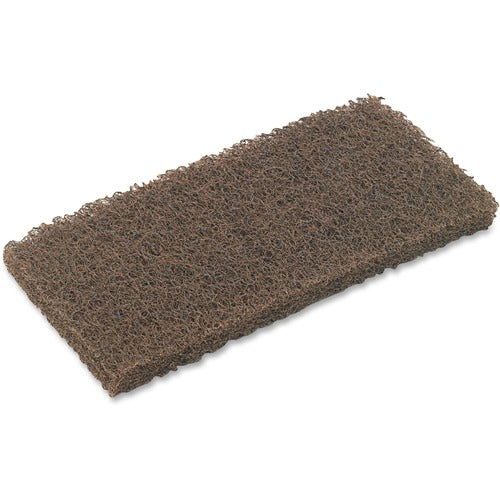 3M Scrub-N-Strip Pad, 20/CT, Brown