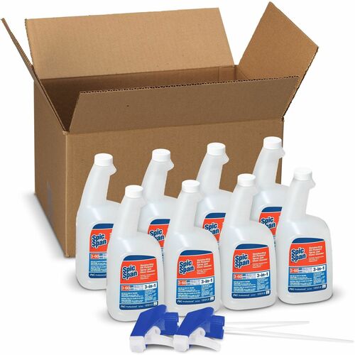 Procter & Gamble Commercial All Purpose Disinfectant/Glass Cleaner, 32oz, 8/CT, Fresh/BE