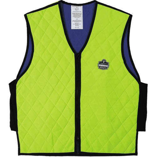 Ergodyne Cooling Vest, Evaporative, f/36"-38" Chests, Medium, Lime-EGO12533