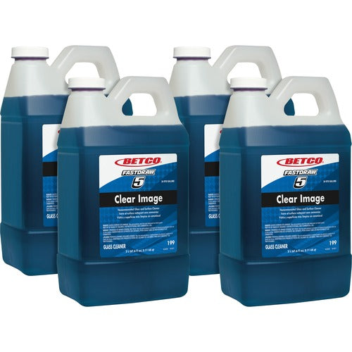 Betco Corporation Cleaner, f/Glass/Surfaces, Conc, 1/2 Gal (2L), 4/CT, Blue